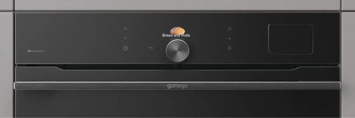 Електрична духова шафа Gorenje 77 л Піролітична 59,5х59,5 см Чорна