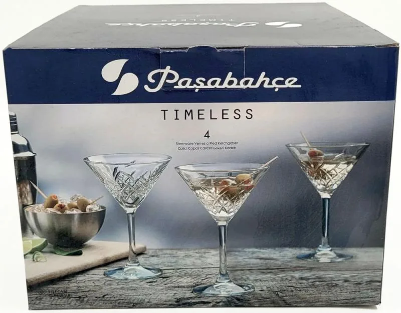 Фужери Pasabahce скло 230 мл прозорі 4 штуки