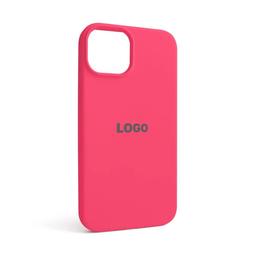 Чохол Silicone Case для Apple iPhone 14 силіконовий  рожевий