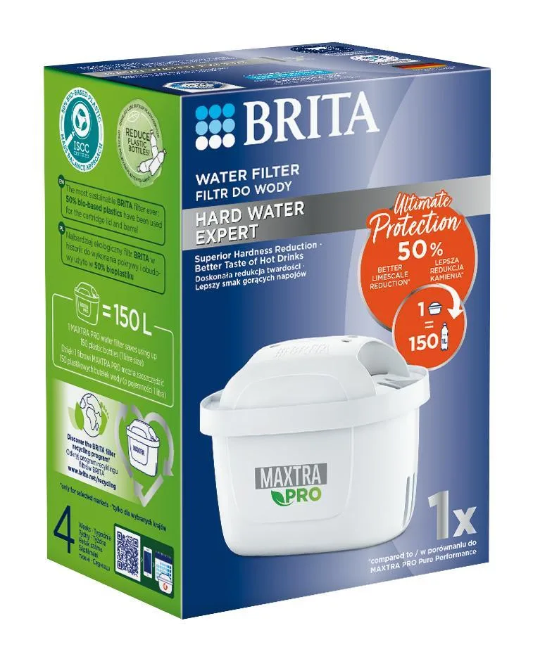 Фільтр-картридж Brita MXPro для пом'якшення жорсткої води.
