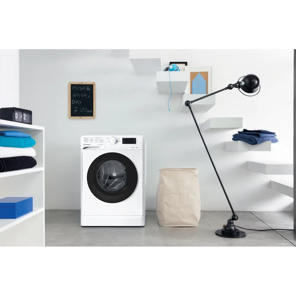 Пральна машина Indesit фронтальна 6 кг 1200 об/хв A+++ енергоефективна для дому побутова техніка