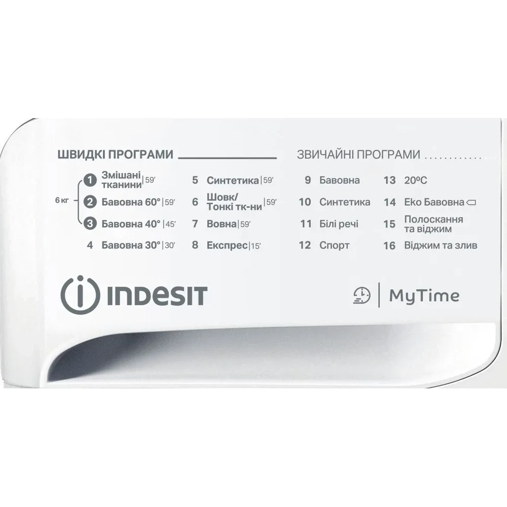 Пральна машина Indesit фронтальна 6 кг 1200 об/хв A+++ енергоефективна для дому побутова техніка