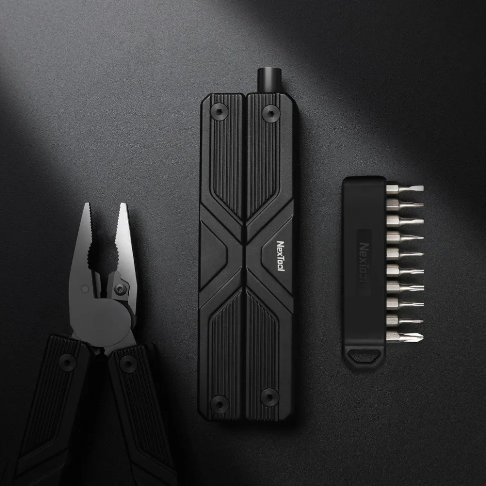 Мультитул NexTool нержавіюча сталь 180,5х35,1х20,1 мм срібний