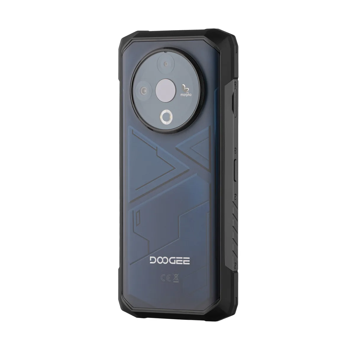 Смартфон Doogee Fire 6 6.56" 6/256ГБ, 2SIM, 10400мА•год, синій (з тепловізором)