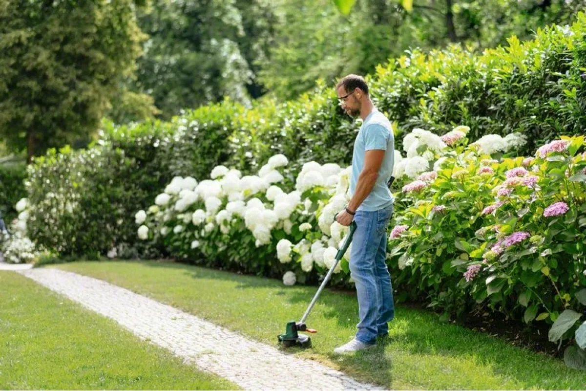 Аккумуляторный садовый триммер Bosch UniversalGrassCut 18V-260, 1х25А·час, 26 см, вес 23 кг