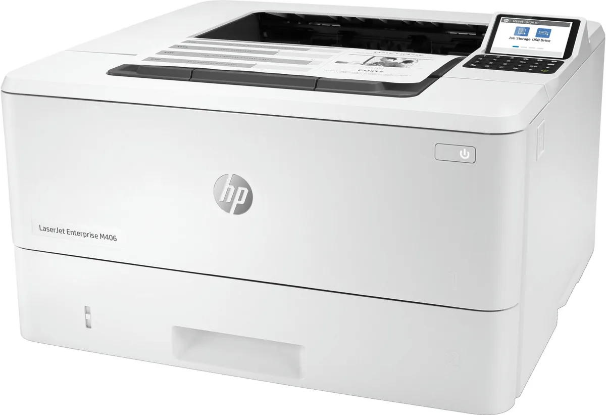 Принтер А4 HP LaserJet Enterprise M406dn