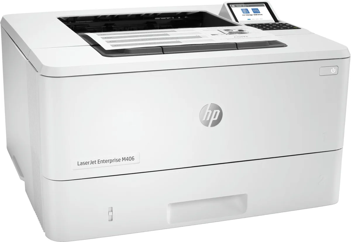 Принтер А4 HP LaserJet Enterprise M406dn