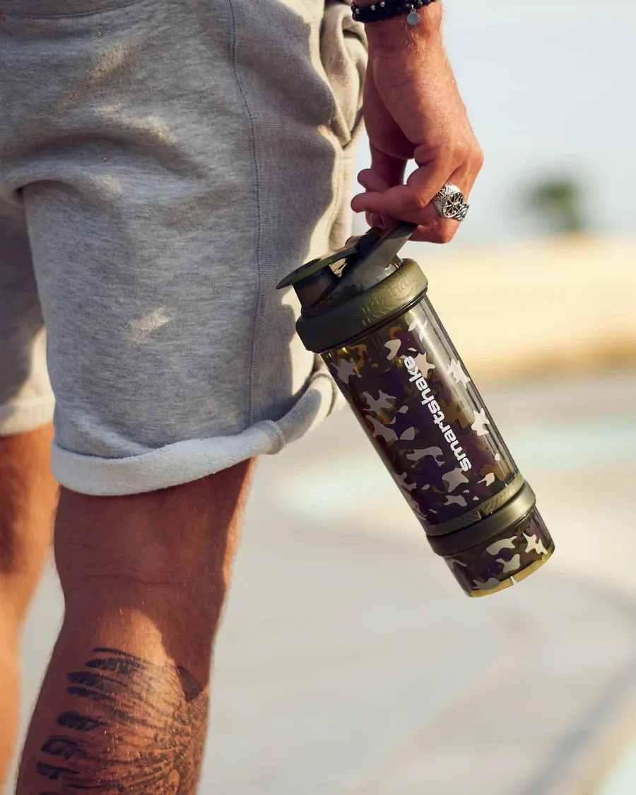 Шейкер спортивний SmartShake 750 мл пластик зелений