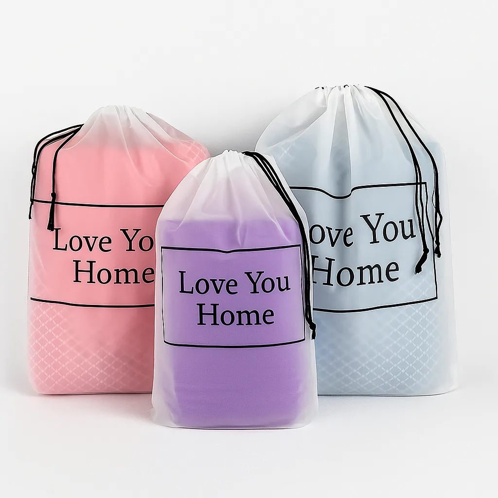Набір пакетів на зав'язках LoveYouHome поліетилен 35х45 см 15 шт