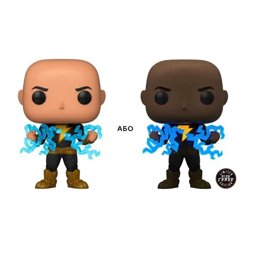 Ігрова фігурка Funko Pop! Чорний Адам Chase версія для колекції шанувальників DC світиться фігурка