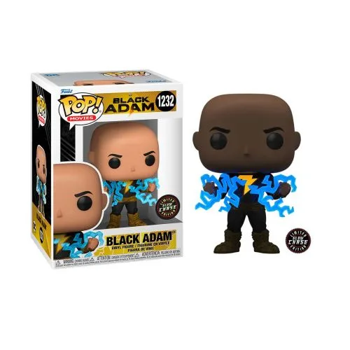 Ігрова фігурка Funko Pop! Чорний Адам Chase версія для колекції шанувальників DC світиться фігурка