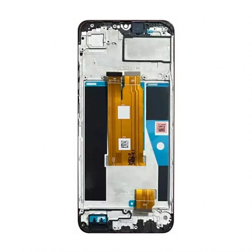 Дисплей IPS 6,5 дюймів для Realme чорний з сенсорним екраном та рамкою Original Quality