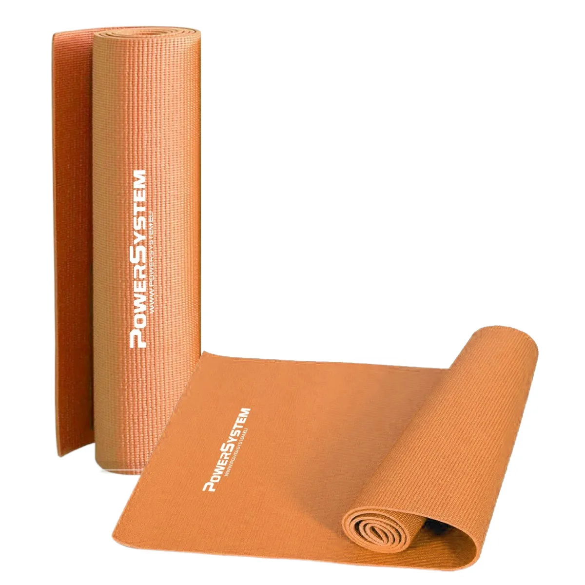 Килимок для йоги Active Point PVC 173х61 см Помаранчевий