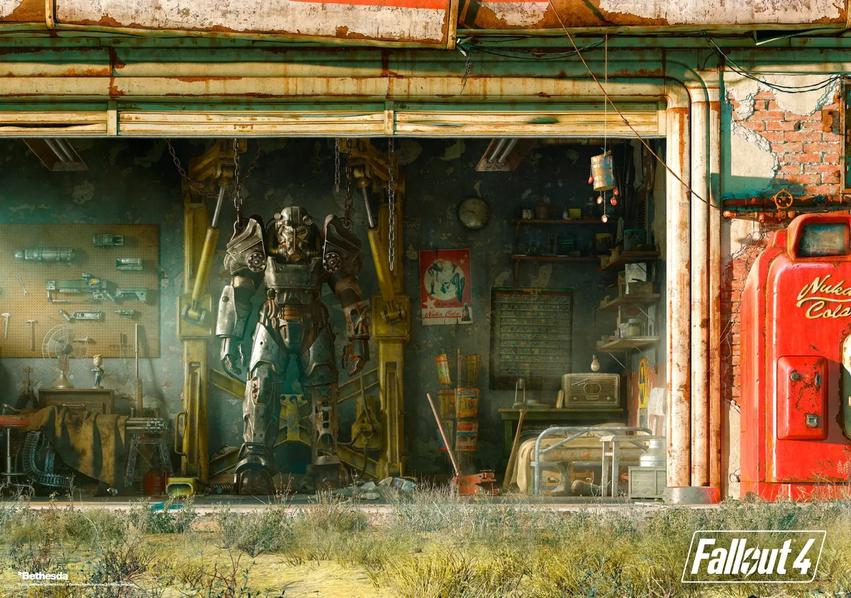 Пазл GoodLoot Fallout 4 Garage 1000 ел.