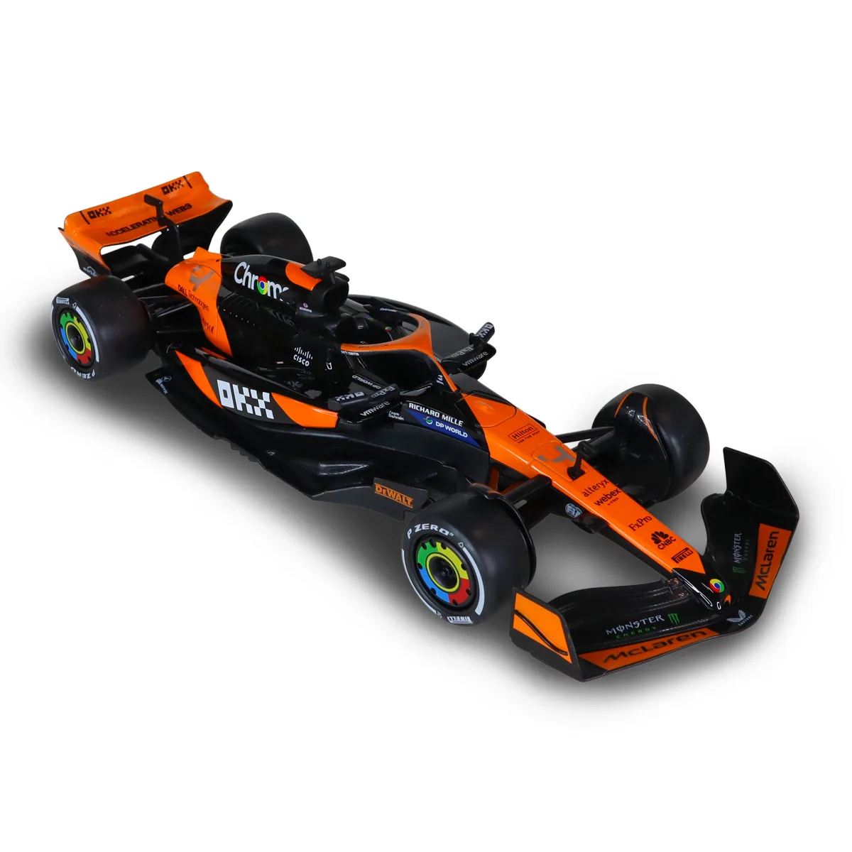 Автомодель TechnoDrive метал 1:18 помаранчева