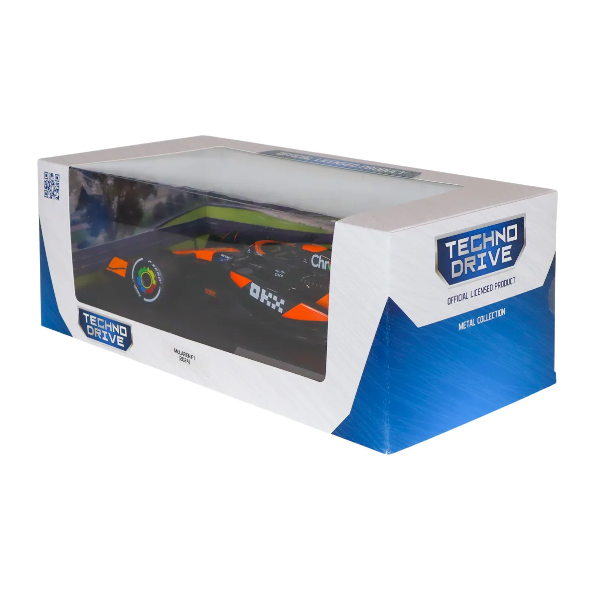Автомодель TechnoDrive метал 1:18 помаранчева