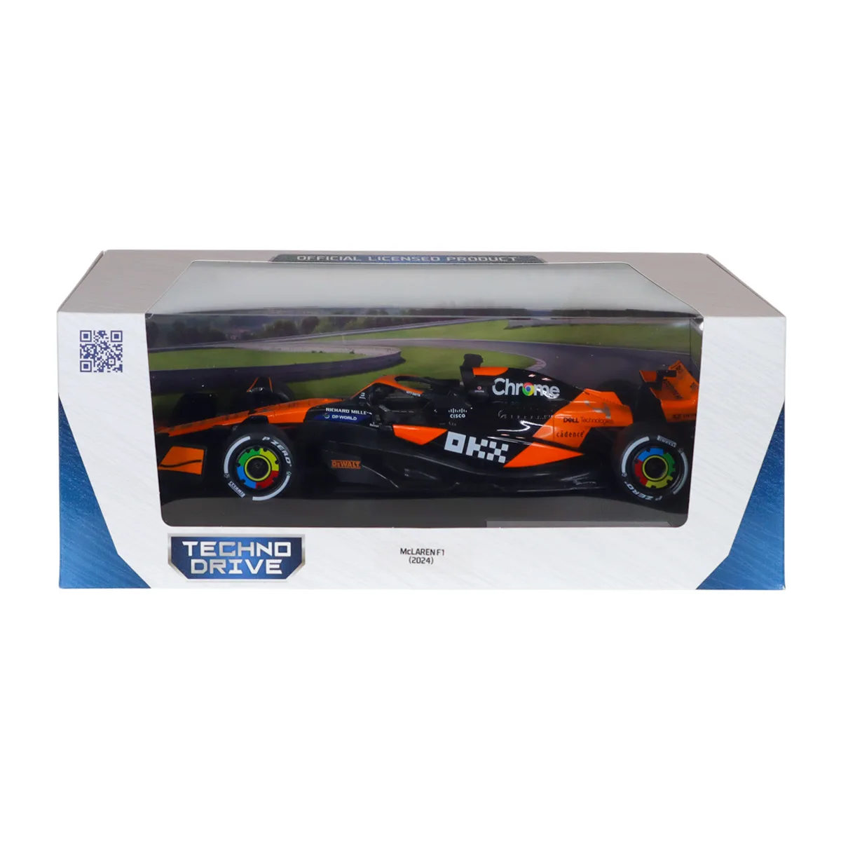Автомодель TechnoDrive метал 1:18 помаранчева