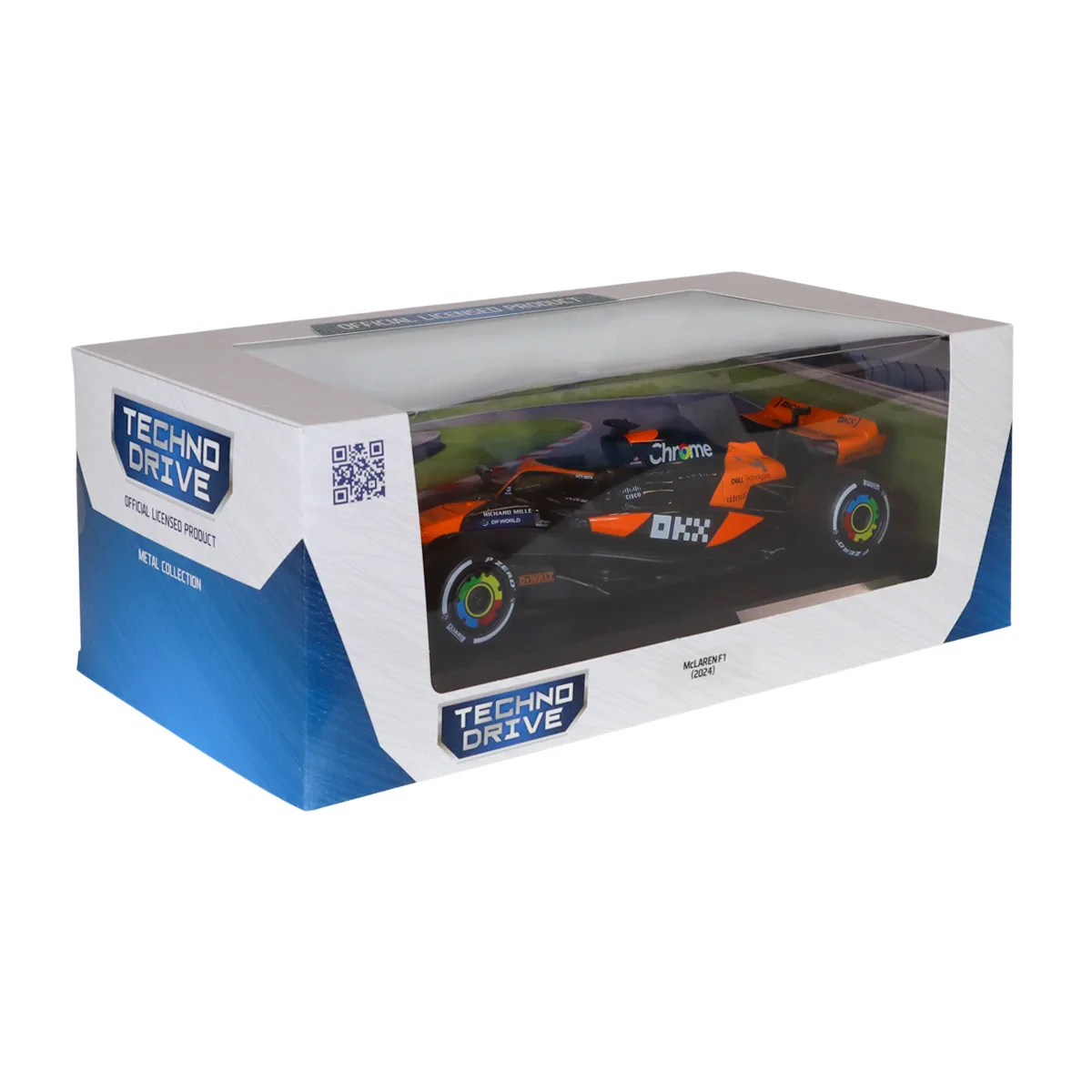 Автомодель TechnoDrive метал 1:18 помаранчева