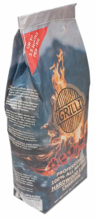Деревне вугілля GRILLI Береза 3 кг