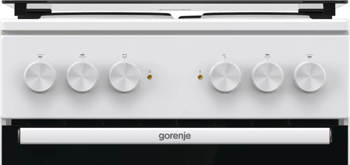 Электрическая плита Gorenje, 68 л, 50x60 см, с грилем, белая