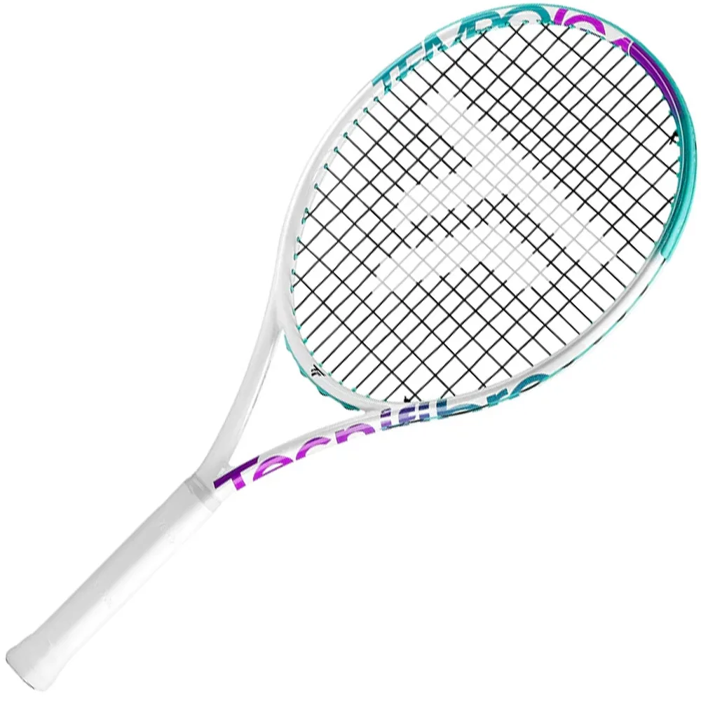 Ракетка Tecnifibre алюмінієва 25 дюймів біла для дітей