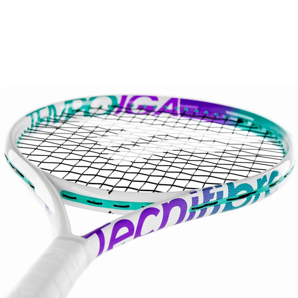 Ракетка Tecnifibre алюмінієва 25 дюймів біла для дітей