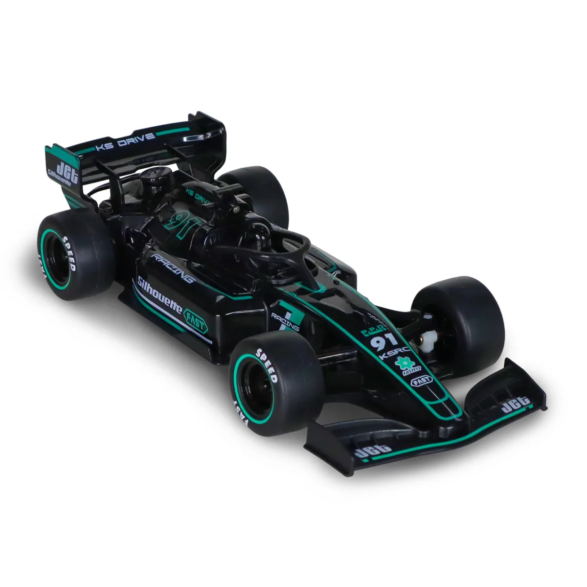 Автомобіль KS Drive р/к 1:20 чорний комбіновані матеріали