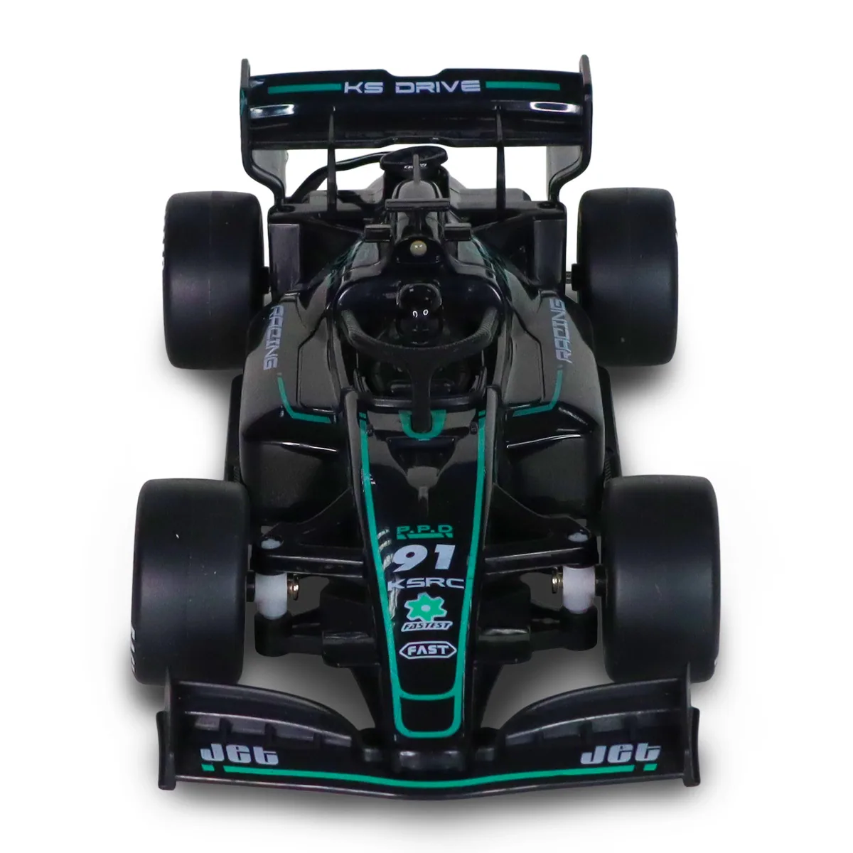 Автомобіль KS Drive р/к 1:20 чорний комбіновані матеріали