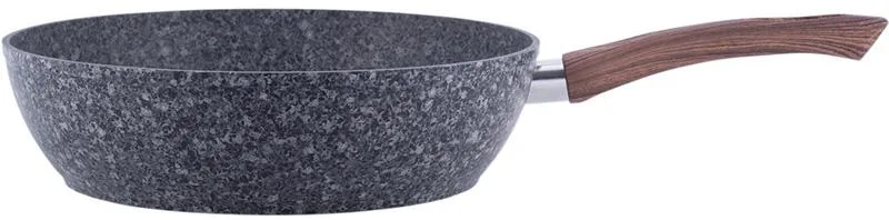 Сковорода-сотейник Kamille Grey Marble Ø32 см антипригарна для індукційної плити