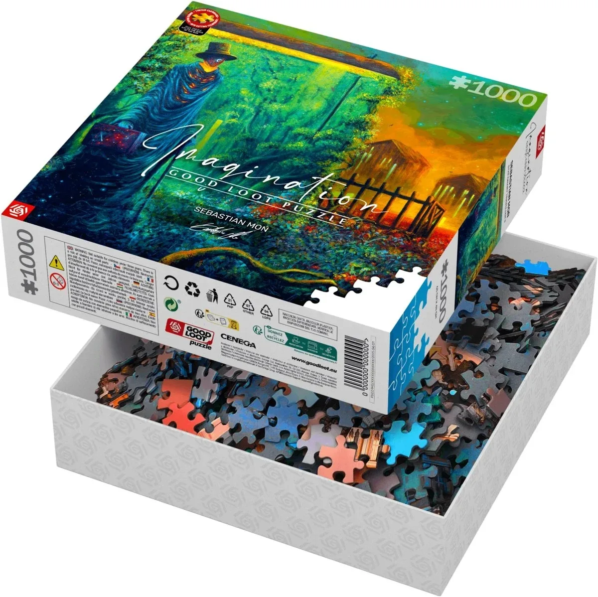 Пазл GoodLoot Imagination: Sebastian Mon Stationary Traveller II 1000 ел.