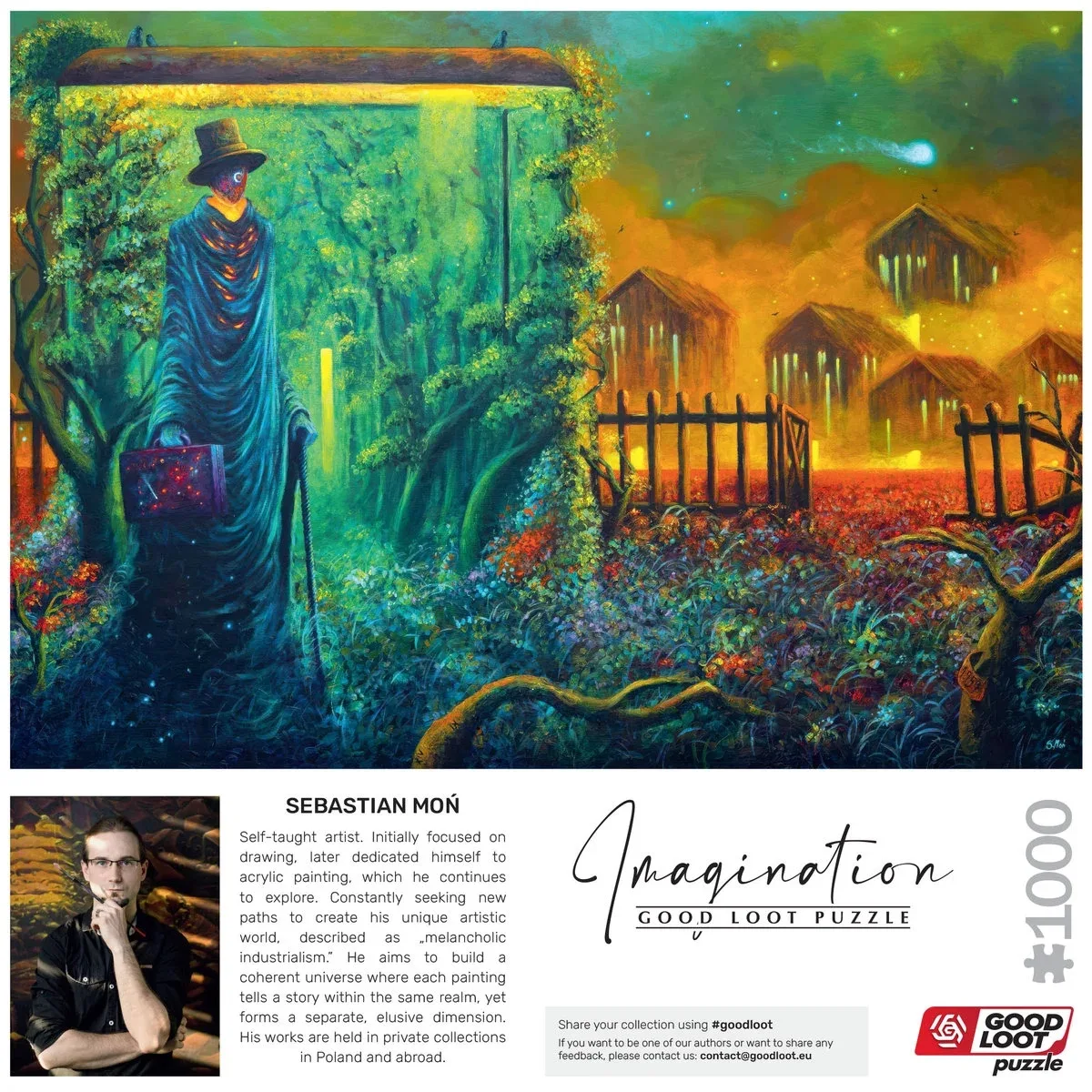 Пазл GoodLoot Imagination: Sebastian Mon Stationary Traveller II 1000 ел.