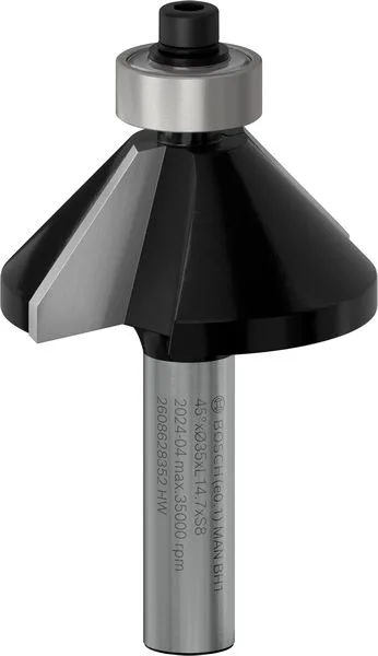 Фреза контурна Bosch Professional Std S8 D11 L15 45°