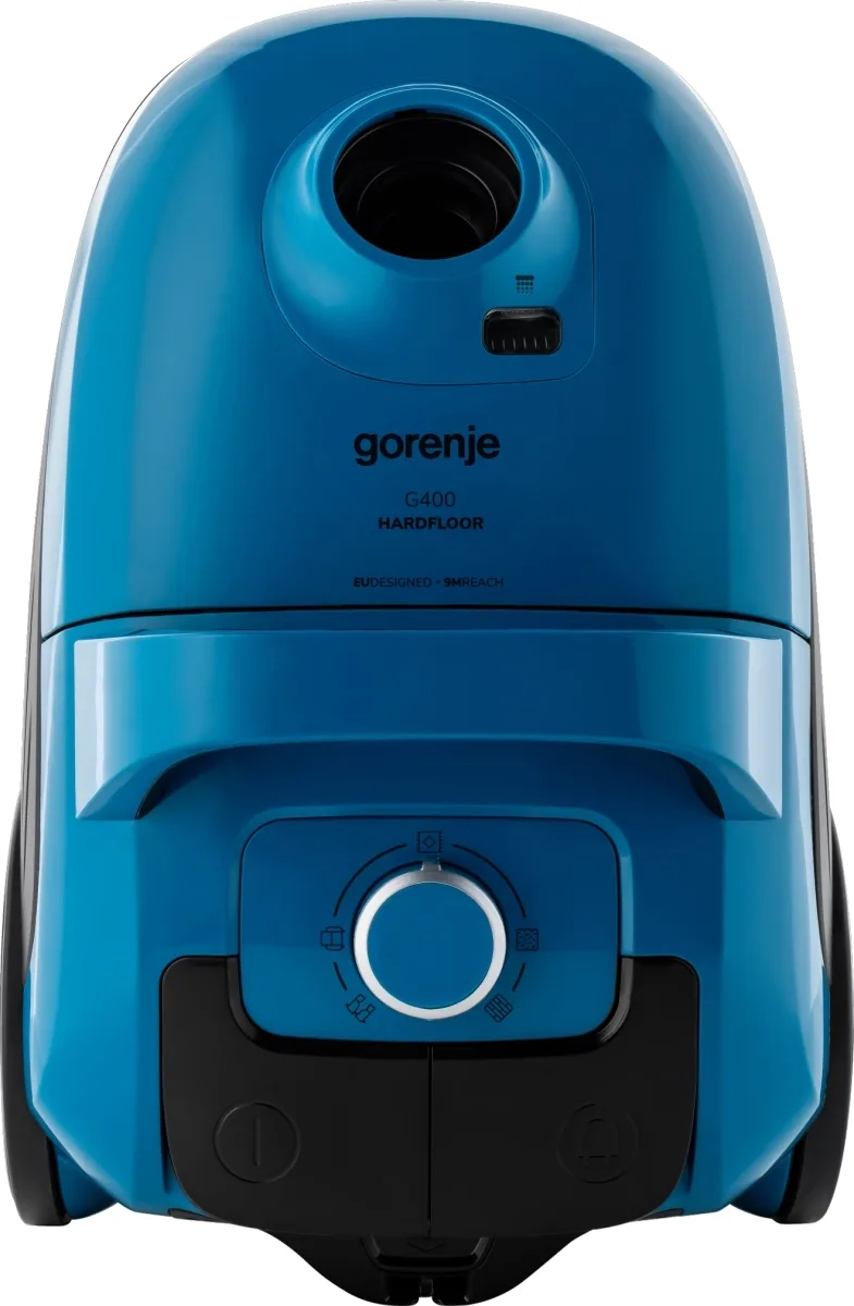 Пилосос Gorenje мішковий 750Вт 3л HEPA синій