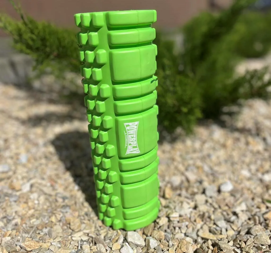 Масажний ролик Active Point EVA 30x10 см Зелений