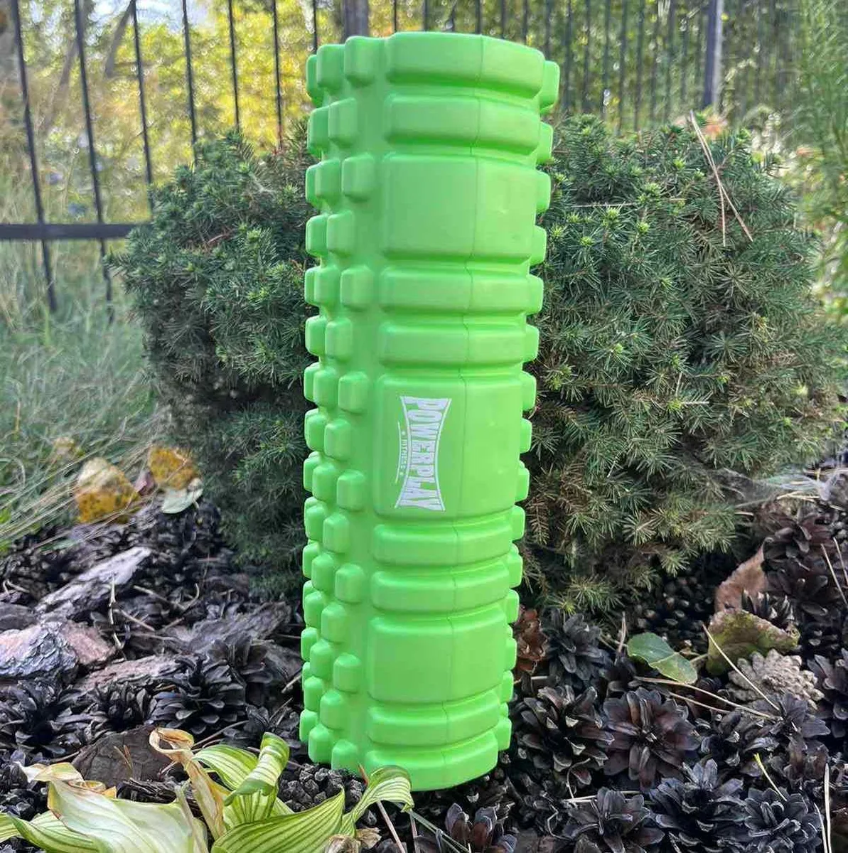 Масажний ролик Active Point EVA 30x10 см Зелений