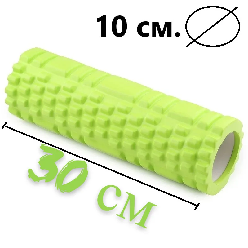 Масажний ролик Active Point EVA 30x10 см Зелений