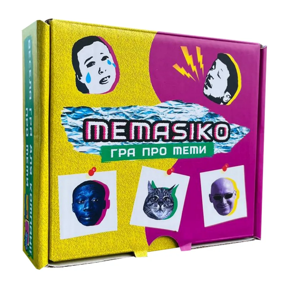 Настільна гра Мемасико PlayRoom картон 3х3 16+ років