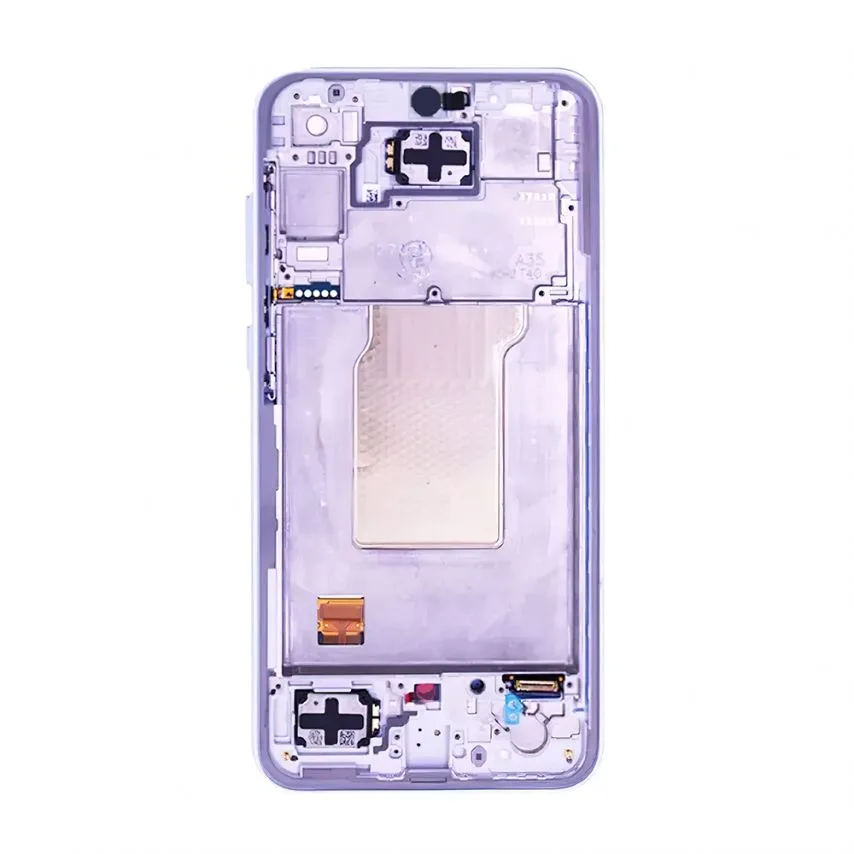 Дисплей Samsung Super AMOLED 6,5" фіолетовий з сенсором та рамкою Service Original