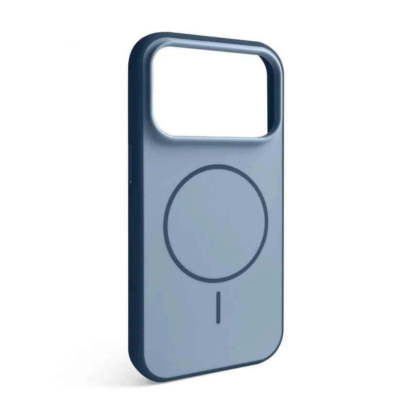 Чохол Soft Matte MagSafe TPU 17 Pro Синій