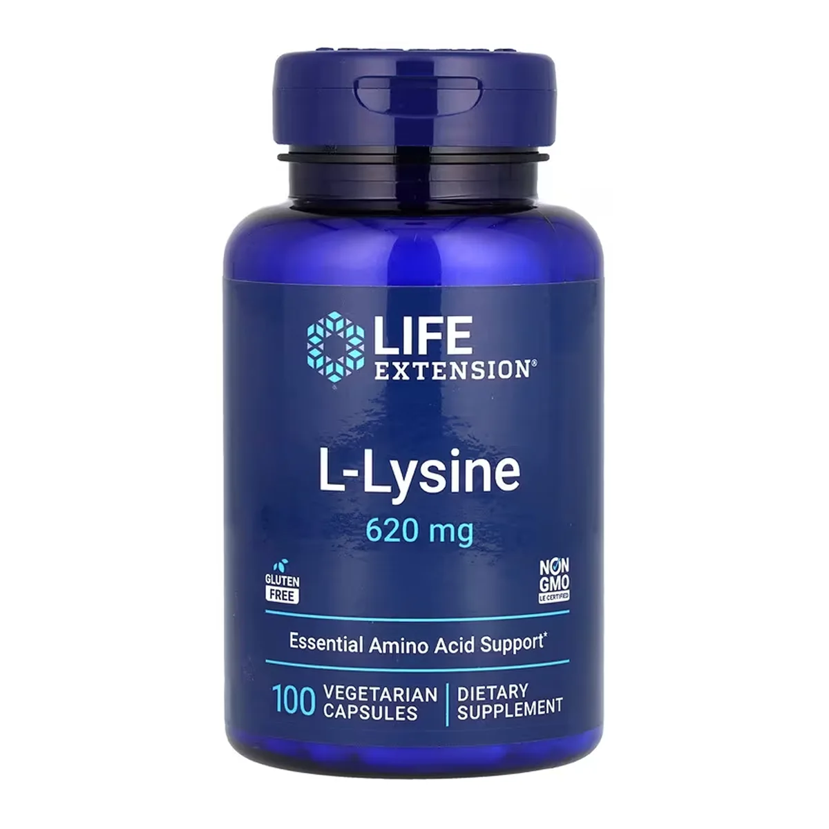 L-Lysine Life Extension растительная целлюлоза 620 мг 100 капсул
