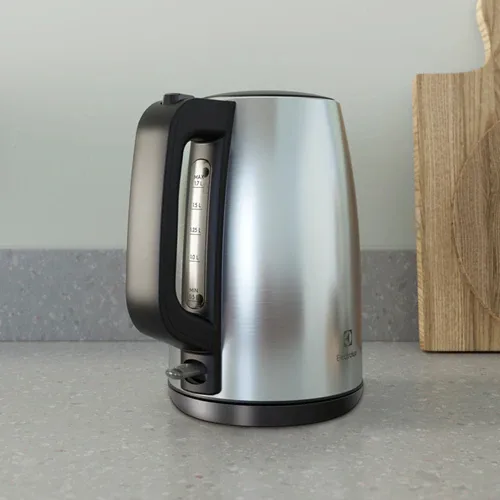 Електрочайник Electrolux 1.7л, Strix, металевий, із нержавіючої сталі.