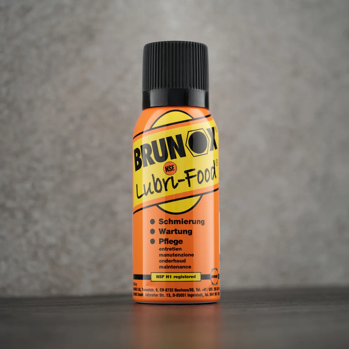 Універсальне мастило спрей Brunox Lubri Food 120 мл безбарвне