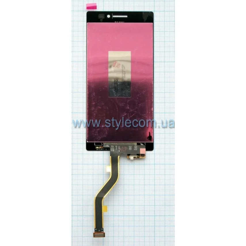 Дисплей Lenovo LCD 5,0 дюймів чорний з сенсорним екраном Original Quality