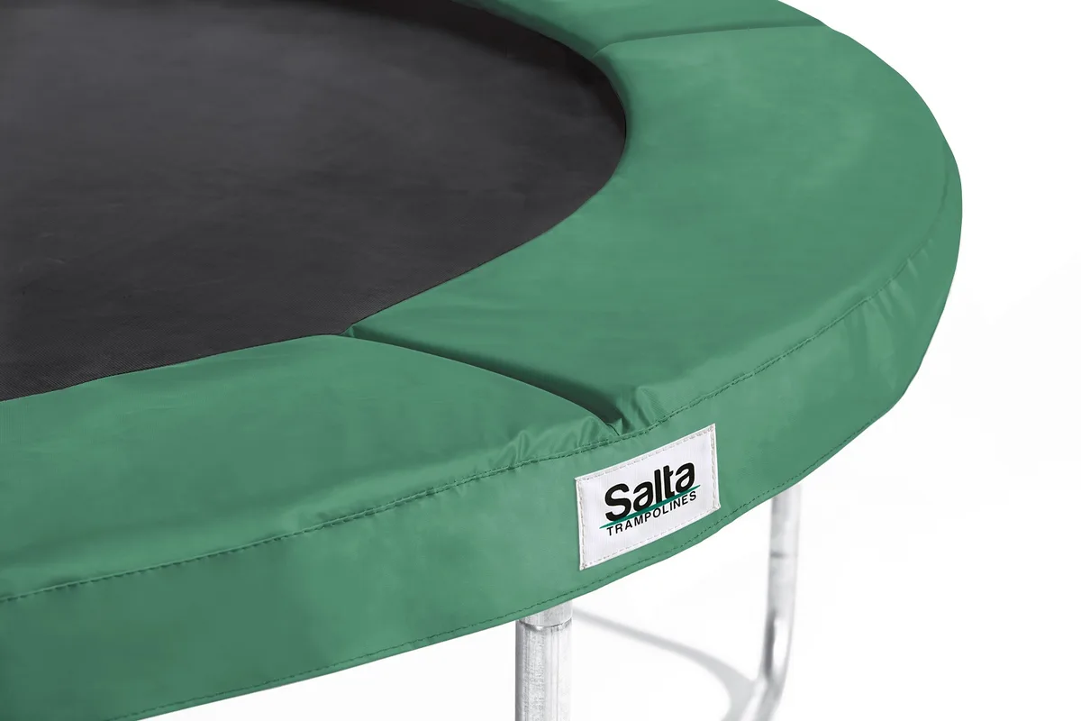 Батут Salta Combo 427 см круглий зелений