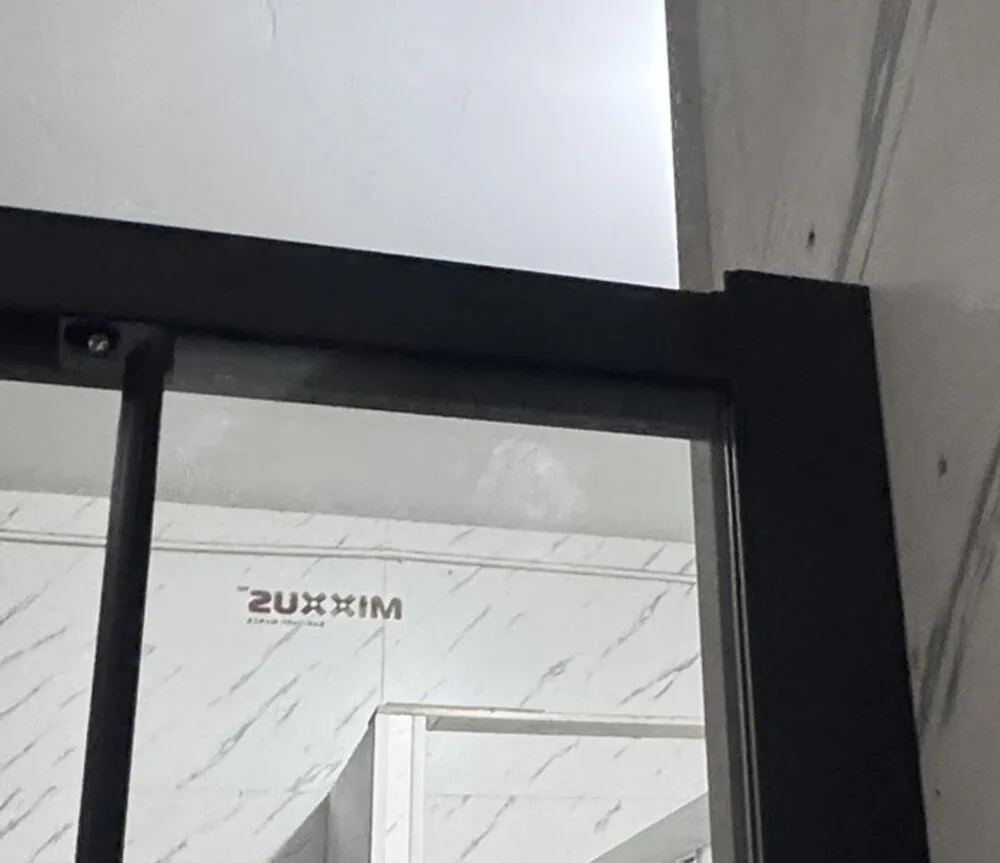 Душова кабіна Mixxus Premium без піддону безпечне гартоване скло 120х80 см чорна
