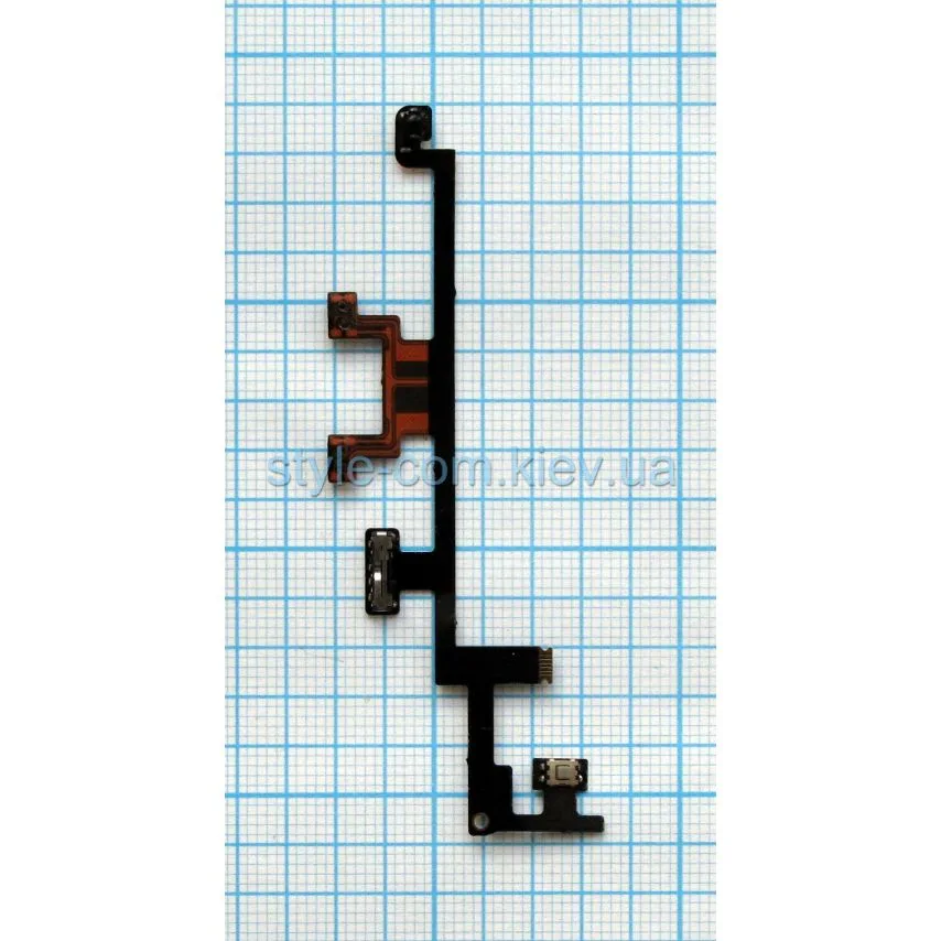 Шлейф для iPad 4 кнопка включения регулировка громкости Original Quality