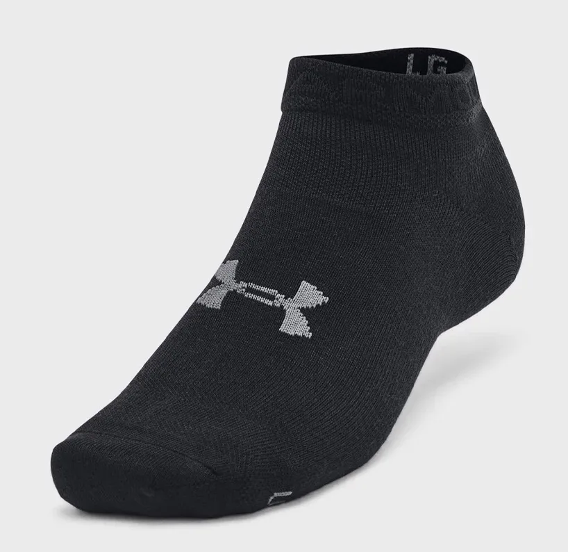 Шкарпетки Under Armour поліестер XL чорний унісекс 3 шт