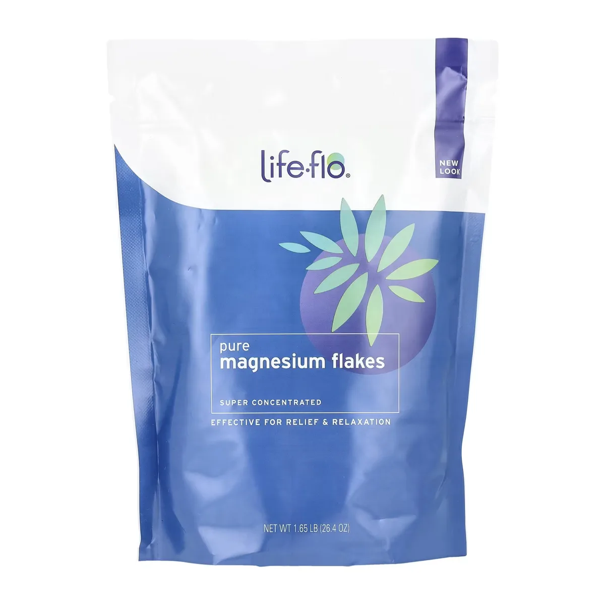 Хлопья магния Life-flo чистые 1,65lb 26,4oz