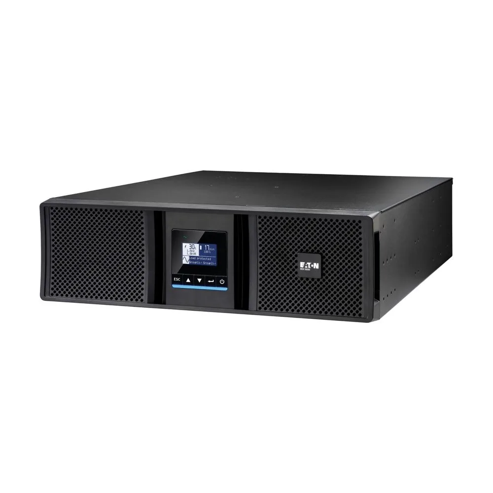 Джерело безперебійного живлення Eaton 9SX, 6000VA/6000W, RT3U, LCD, USB, RS232, 8xC13, 2xC19