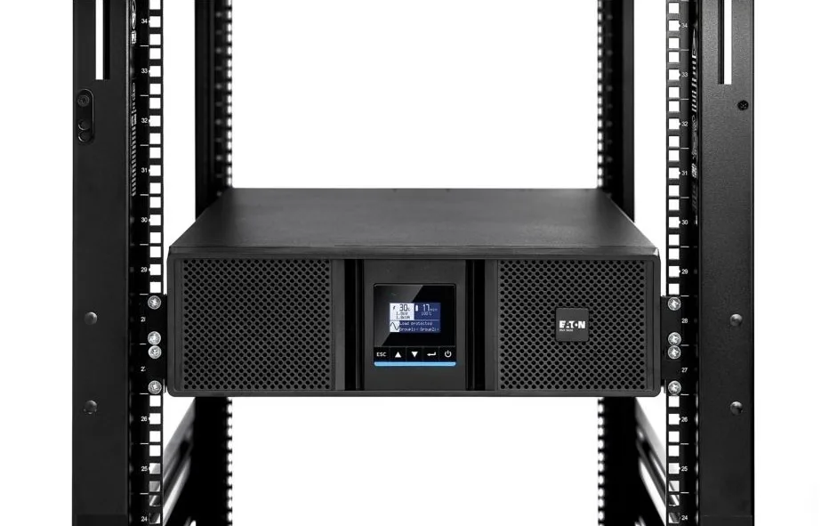 Джерело безперебійного живлення Eaton 9SX, 6000VA/6000W, RT3U, LCD, USB, RS232, 8xC13, 2xC19